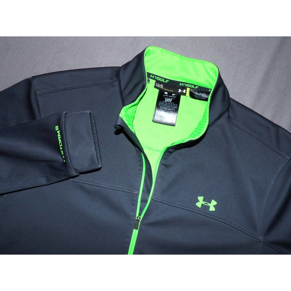 Under Armour Cold Gear STORM2 1/4 Zip Soft Shell Golf Jacket Men's Large
